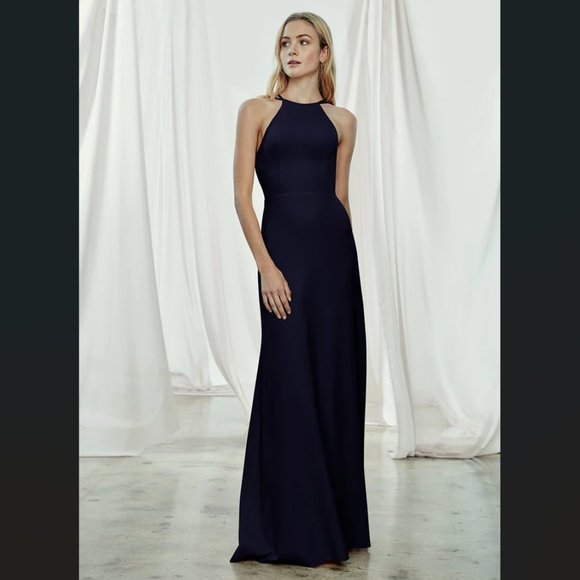 Amsale Dresses & Skirts - Amsale Emma Maxi Gown in Black, size 12